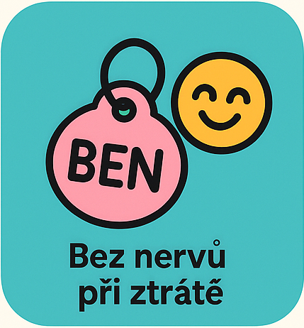 Ikona lupa s kroužkem – bez nervů při ztrátě